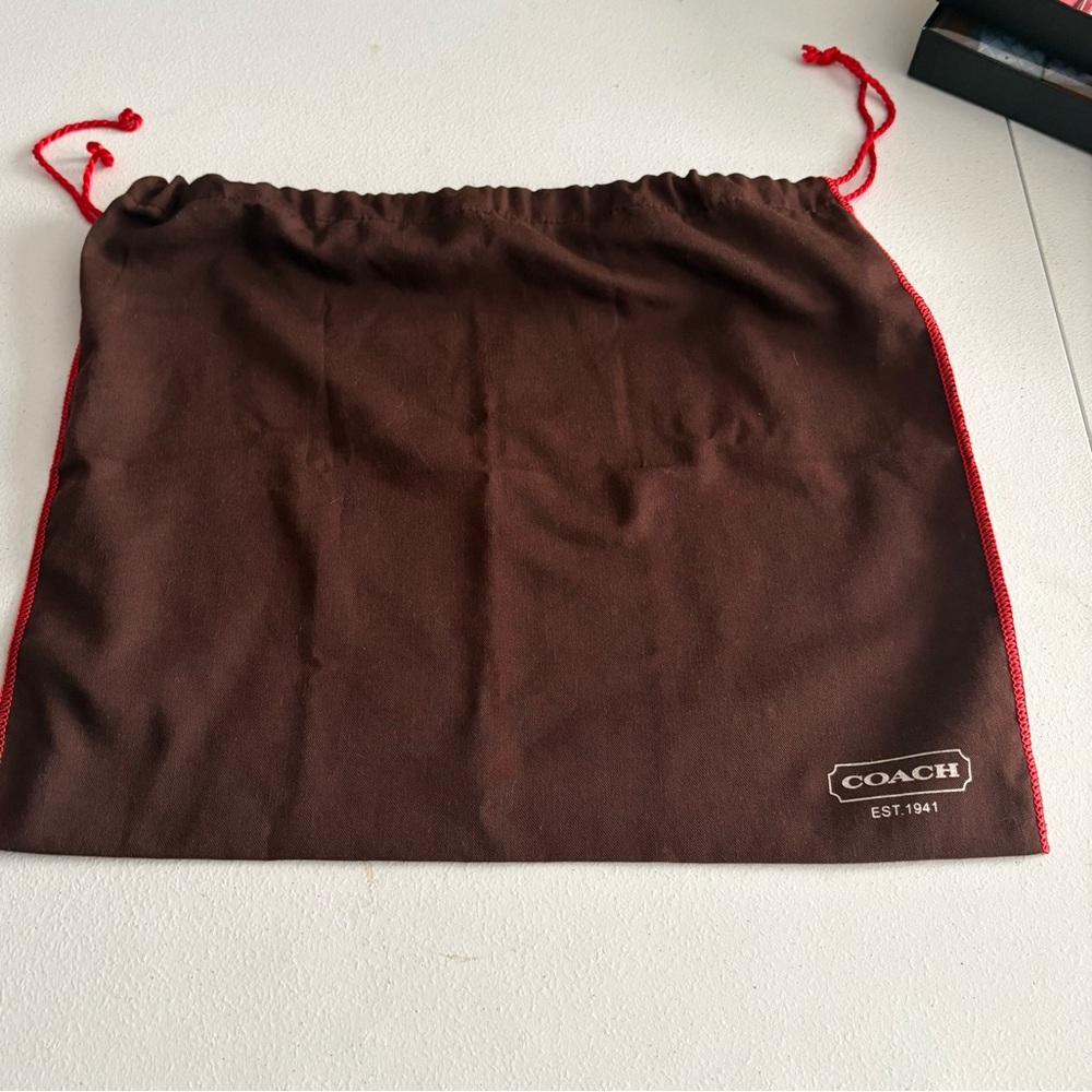 Coach Accessories Bundle – Dust Bag & Jewelry Pouch (Authentic)
